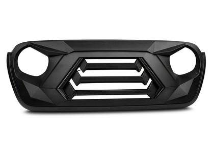 RedRock Goliath Grille with LED DRL (18-25 Jeep Wrangler JL w/o TrailCam)