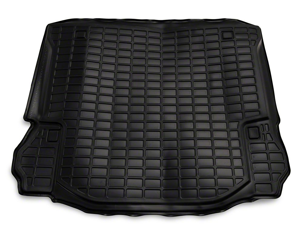 RedRock Precision Molded Cargo Liner; Black (07-18 Jeep Wrangler JK)
