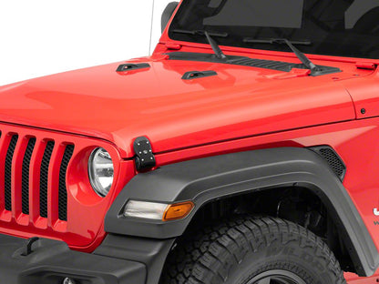 RedRock Locking Hood Catch Kit (18-25 Jeep Wrangler JL)