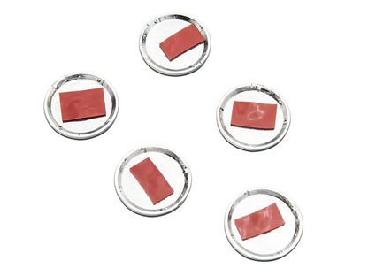 RedRock Door Handle Covers; Chrome (07-18 Jeep Wrangler JK 4-Door)