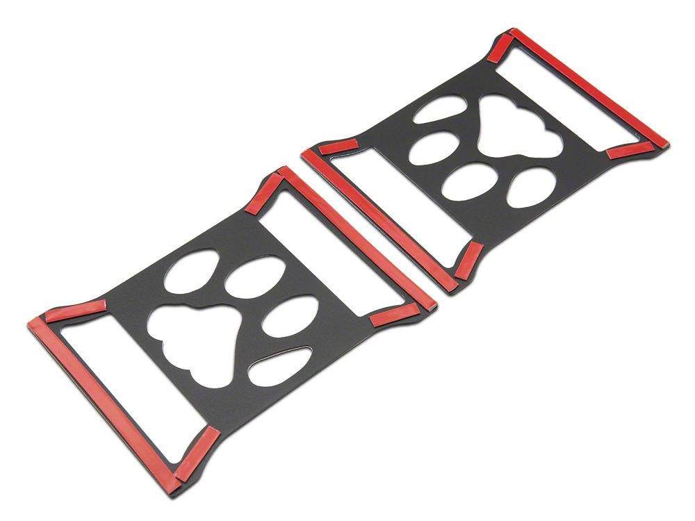 RedRock Paw Tail Light Covers (18-25 Jeep Wrangler JL w/ Factory LED Tail Lights)