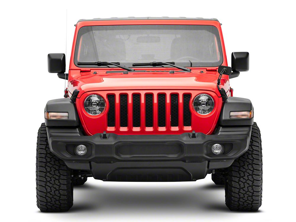 RedRock Hood Mounted Mirror Kit (18-25 Jeep Wrangler JL)