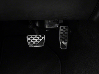 RedRock Billet Aluminum Pedal Covers (18-25 Jeep Wrangler JL w/ Automatic Transmission)