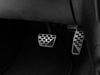 RedRock Billet Aluminum Pedal Covers (18-25 Jeep Wrangler JL w/ Automatic Transmission)