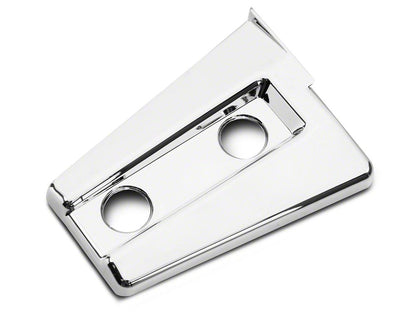 RedRock Door Hinge Covers; Chrome (07-18 Jeep Wrangler JK)