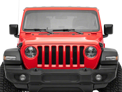 RedRock Old Glory Billet Hood Catch Kit (07-25 Jeep Wrangler JK & JL)