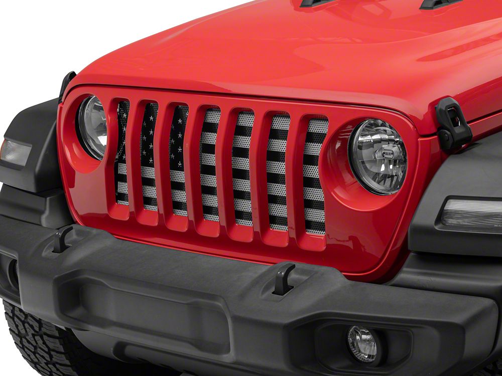 RedRock Grille Insert; Faded Glory (18-25 Jeep Wrangler JL w/o TrailCam)