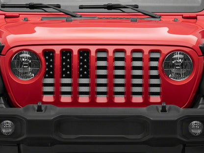 RedRock Grille Insert; Faded Glory (18-25 Jeep Wrangler JL w/o TrailCam)