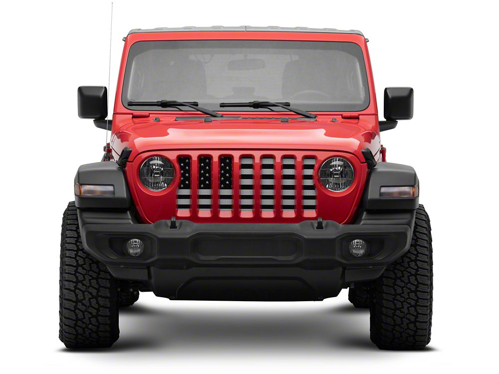 RedRock Grille Insert; Faded Glory (18-25 Jeep Wrangler JL w/o TrailCam)