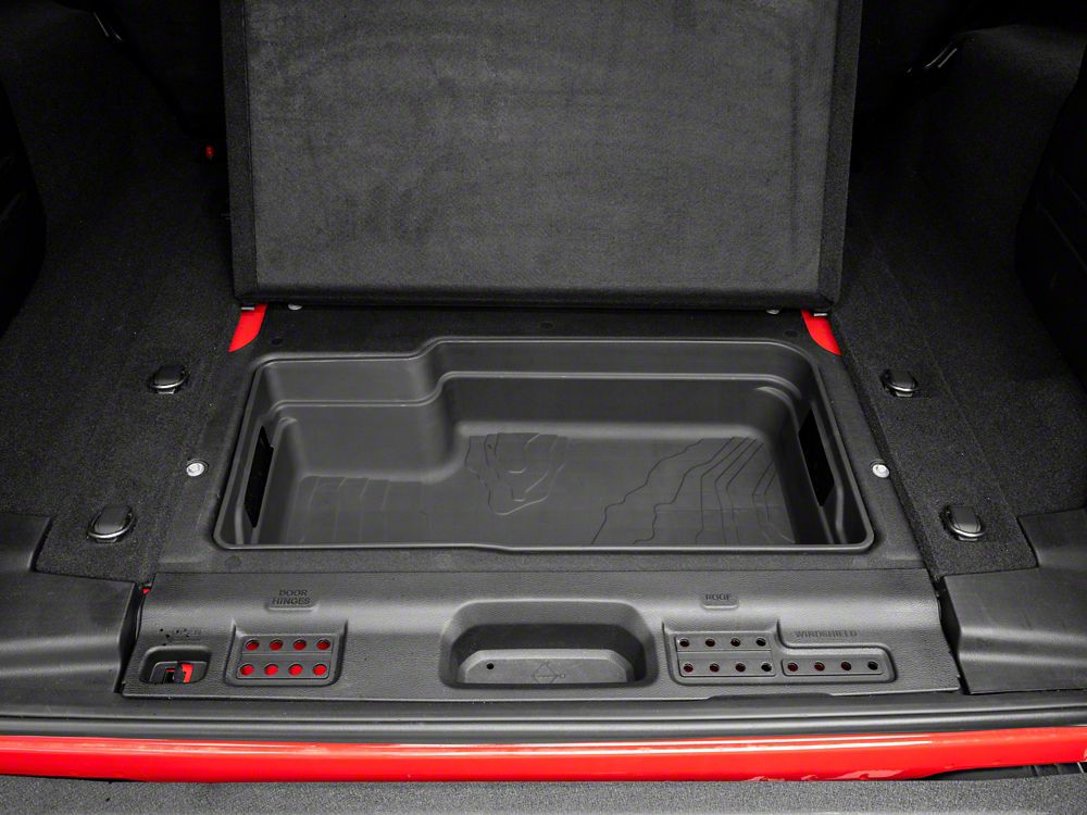RedRock Rear Seat Storage Box (18-25 Jeep Wrangler JL, Excluding 4xe)