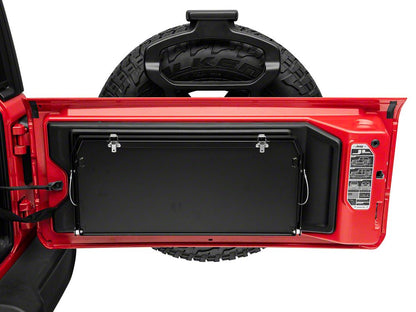 RedRock Tailgate Storage Rack; Stars and Stripes (18-22 Jeep Wrangler JL)
