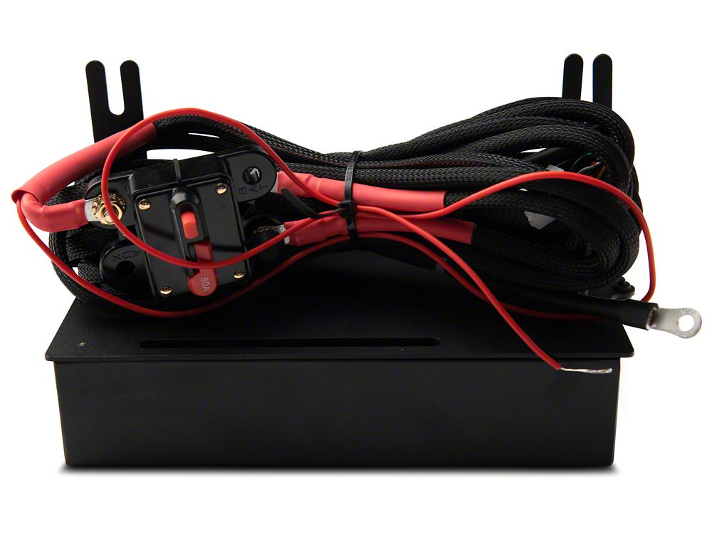 RedRock 6-Switch Control Box with Harness and Digital Voltmeter (07-18 Jeep Wrangler JK)