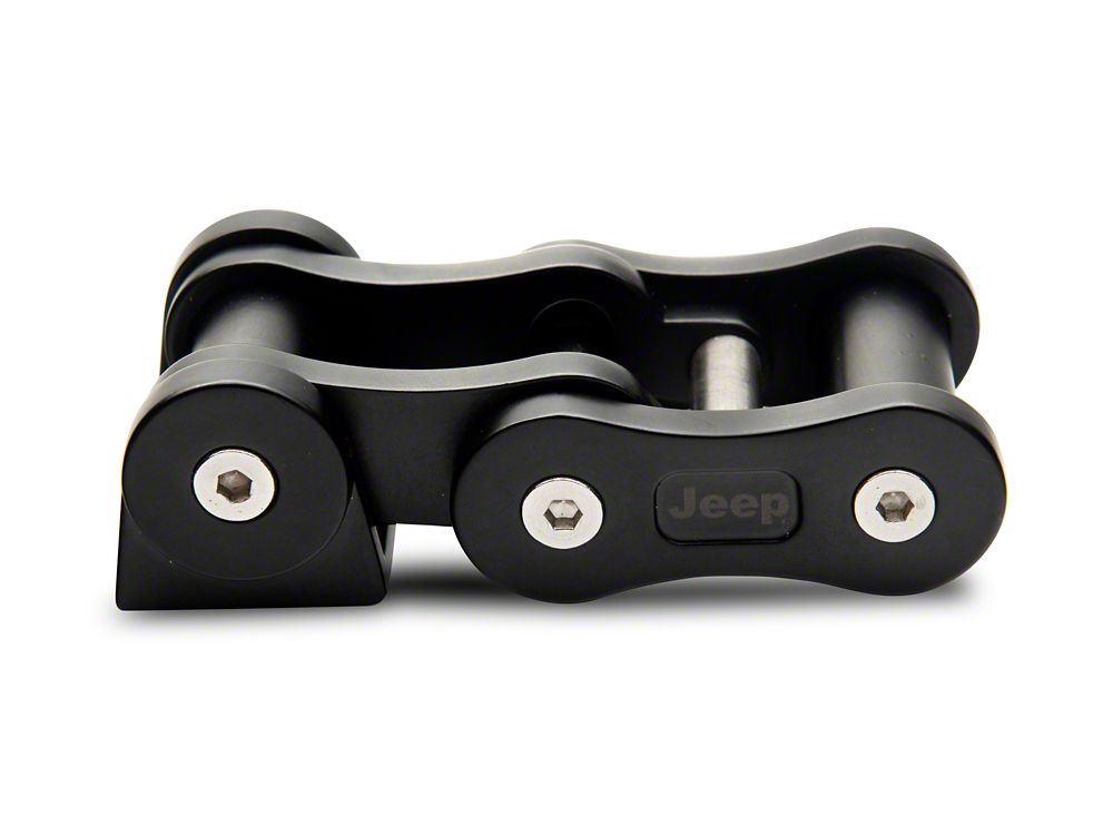 RedRock Billet Aluminum Hood Catch Set; Black (07-25 Jeep Wrangler JK & JL)