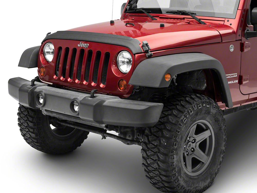 RedRock Hood and Tailgate Deflector Set (07-18 Jeep Wrangler JK)