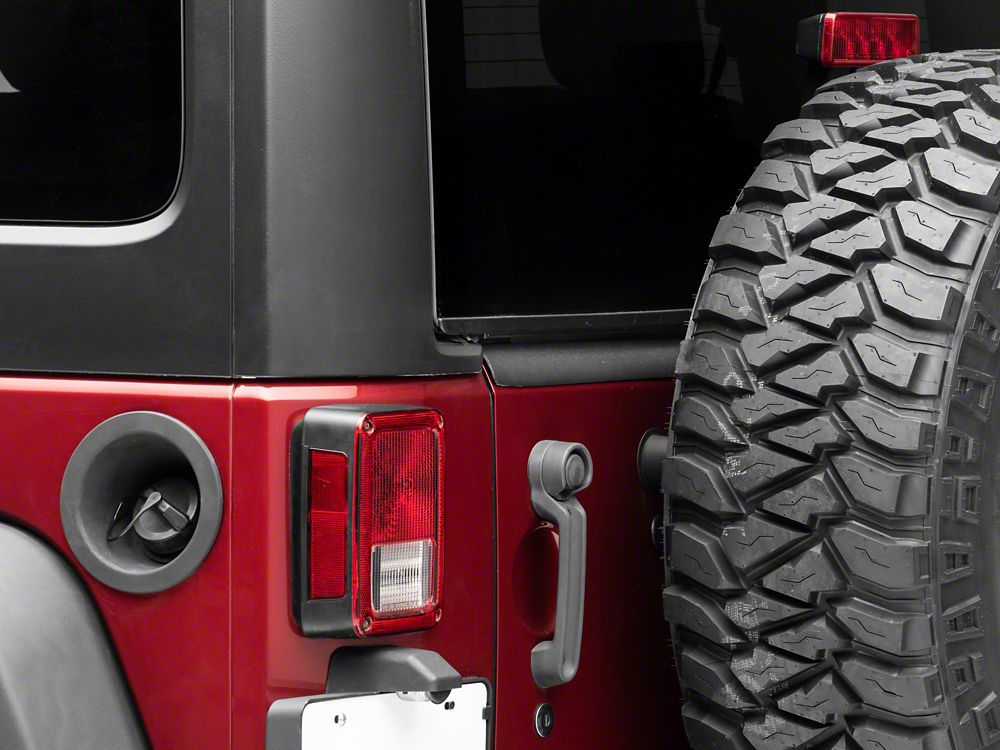 RedRock Hood and Tailgate Deflector Set (07-18 Jeep Wrangler JK)