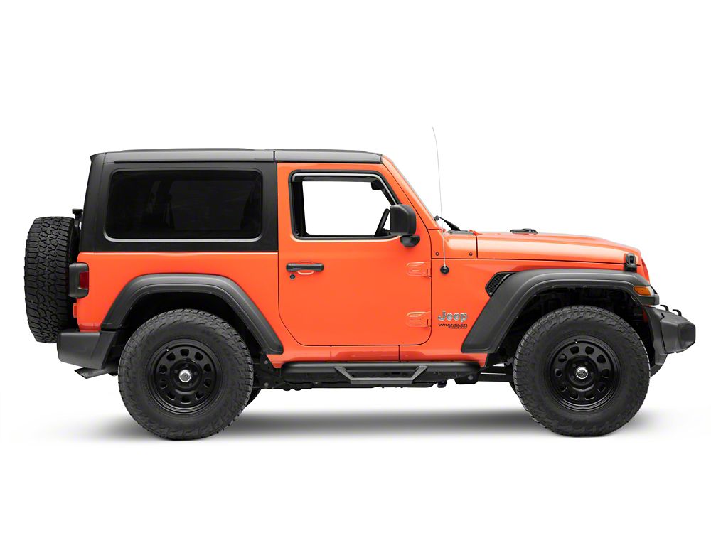 RedRock In-Channel Window Deflectors (18-25 Jeep Wrangler JL 2-Door)