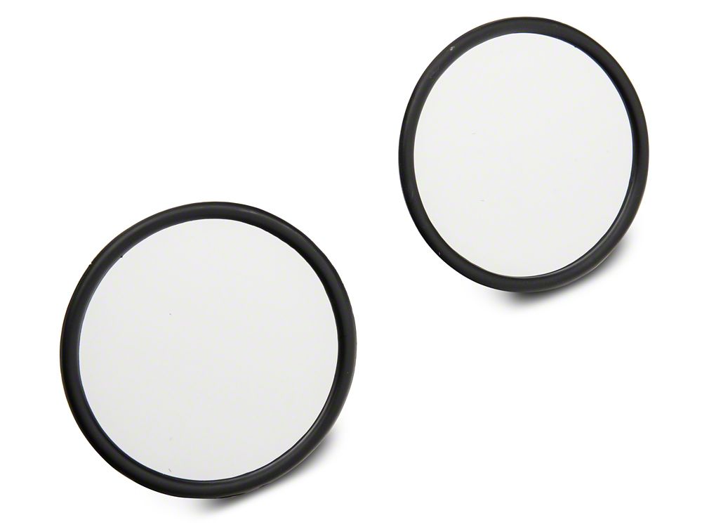 RedRock Detachable Round Trail Mirrors (97-18 Jeep Wrangler TJ & JK)