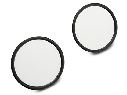 RedRock Detachable Round Trail Mirrors (97-18 Jeep Wrangler TJ & JK)