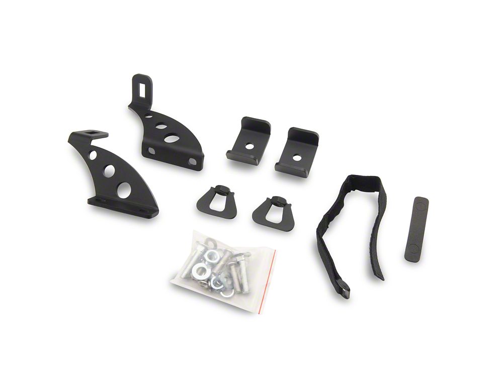 RedRock HiLift Jack Hood Mount Kit (18-25 Jeep Wrangler JL, Excluding Rubicon 392)