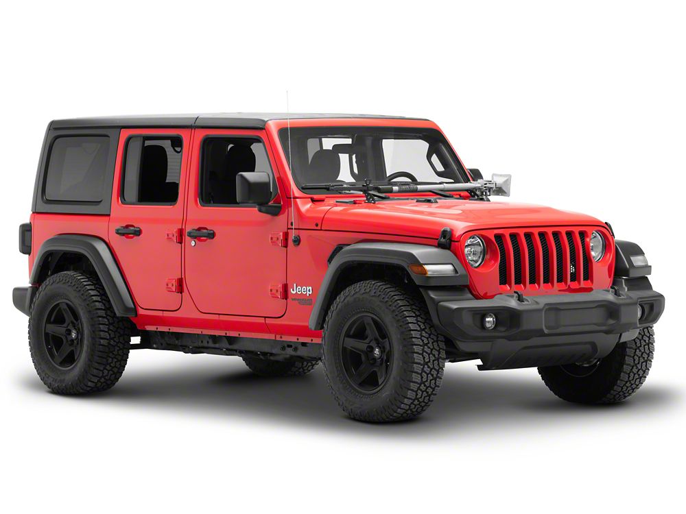 RedRock HiLift Jack Hood Mount Kit (18-25 Jeep Wrangler JL, Excluding Rubicon 392)