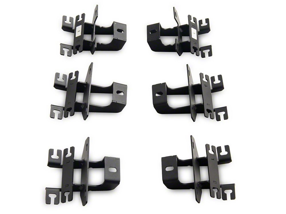 RedRock Aluminum Side Step Bars with LED Running Lights, Sequential Signals and Step Lights (18-25 Jeep Wrangler JL 4-Door)