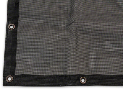 RedRock Mesh Sun Shade; Front and Rear; Black (18-23 Jeep Wrangler JL 4-Door)
