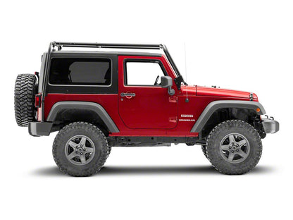 Jeep Licensed by RedRock Adventure Rack (07-18 Jeep Wrangler JK 2-Door)
