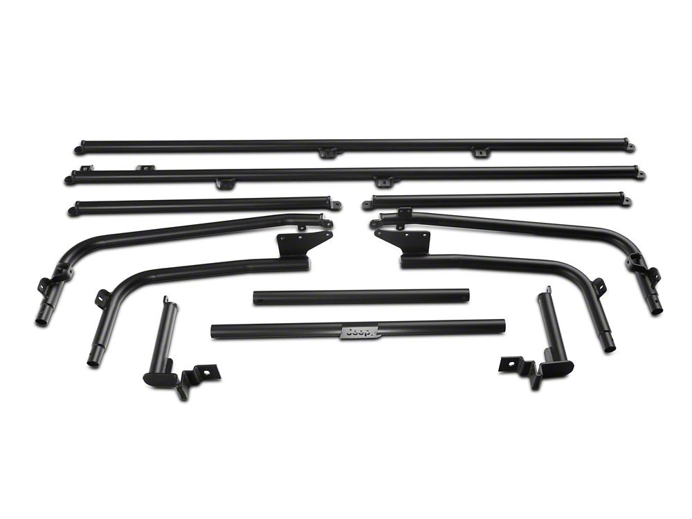 Jeep Licensed by RedRock Adventure Rack (07-18 Jeep Wrangler JK 4-Door)