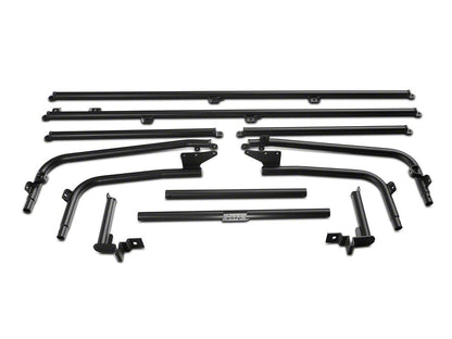Jeep Licensed by RedRock Adventure Rack (07-18 Jeep Wrangler JK 4-Door)