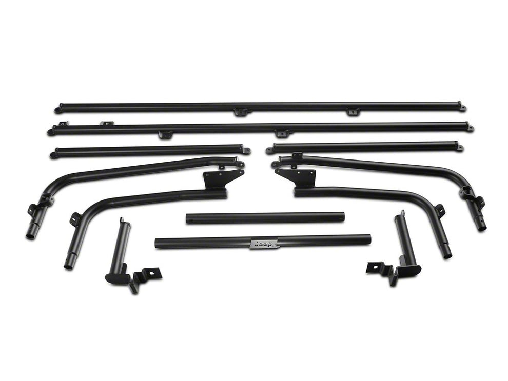 Jeep Licensed by RedRock Adventure Rack (07-18 Jeep Wrangler JK 4-Door ...