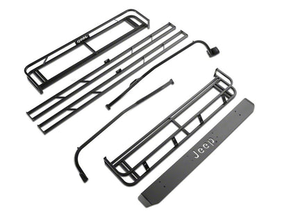 Jeep Licensed by RedRock Expedition Rack (07-18 Jeep Wrangler JK 4-Door)