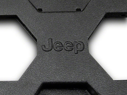 Jeep Licensed by RedRock HD Tire Carrier with Mount and Jeep Logo (07-18 Jeep Wrangler JK)