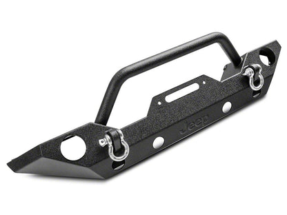 Jeep Licensed by RedRock Trail Force HD Front Bumper with Jeep Logo (07-18 Jeep Wrangler JK)