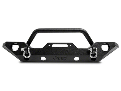 Jeep Licensed by RedRock Trail Force HD Front Bumper with Jeep Logo (07-18 Jeep Wrangler JK)