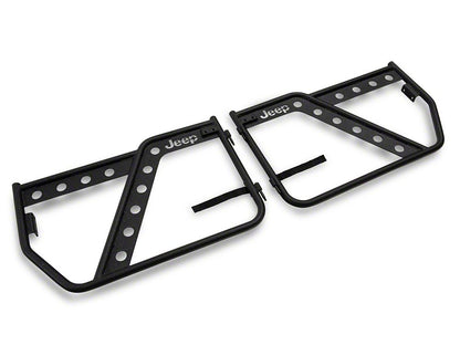 Jeep Licensed by RedRock HD Front Adventure Doors with Jeep Logo (07-18 Jeep Wrangler JK)