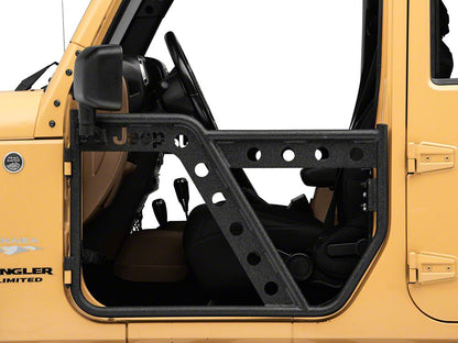 Jeep Licensed by RedRock HD Front Adventure Doors with Jeep Logo (07-18 Jeep Wrangler JK)
