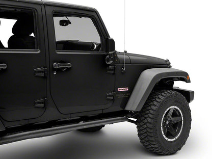Jeep Licensed by RedRock Sport Side Logo; Pink (87-18 Jeep Wrangler YJ, TJ & JK)