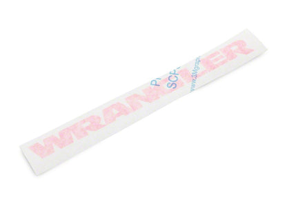 Jeep Licensed by RedRock Wrangler Side Logo; Pink (87-18 Jeep Wrangler YJ, TJ & JK)