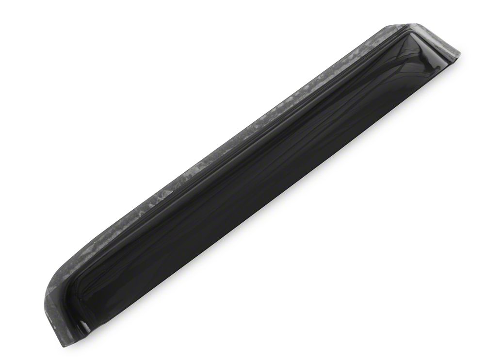 RedRock In-Channel Window Deflectors (07-18 Jeep Wrangler JK 4-Door)