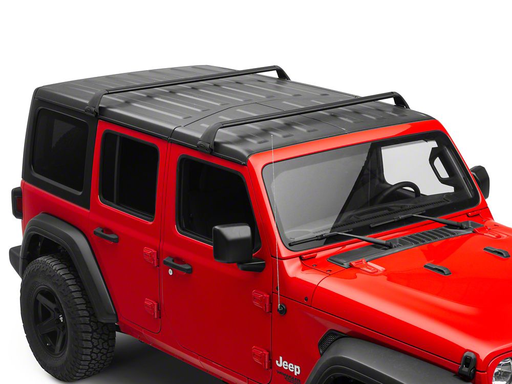 RedRock Crossbar Roof Rack (07-25 Jeep Wrangler JK & JL 4-Door)