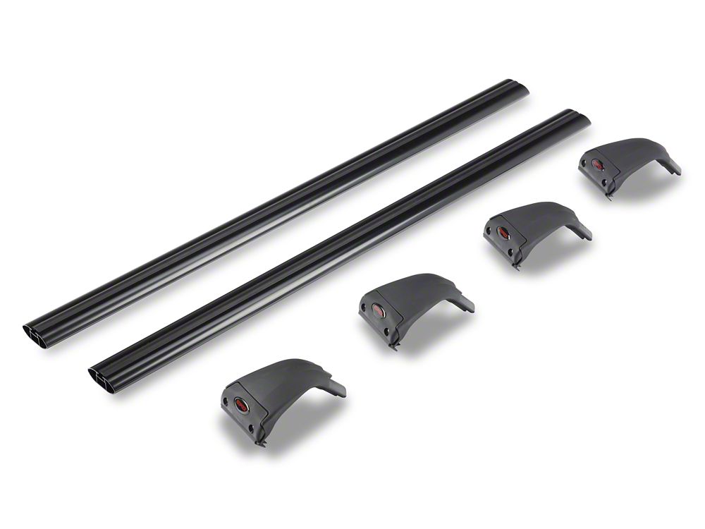 RedRock Crossbar Roof Rack (07-25 Jeep Wrangler JK & JL 4-Door)