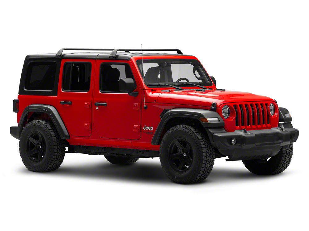 RedRock Crossbar Roof Rack (07-25 Jeep Wrangler JK & JL 4-Door)