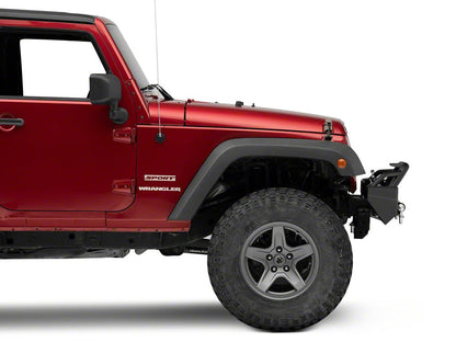 Jeep Licensed by RedRock Adventure HD Front Bumper with Jeep Logo (07-18 Jeep Wrangler JK)