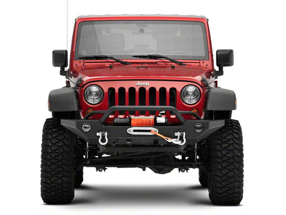 Jeep Licensed by RedRock Adventure HD Front Bumper with Jeep Logo (07-18 Jeep Wrangler JK)