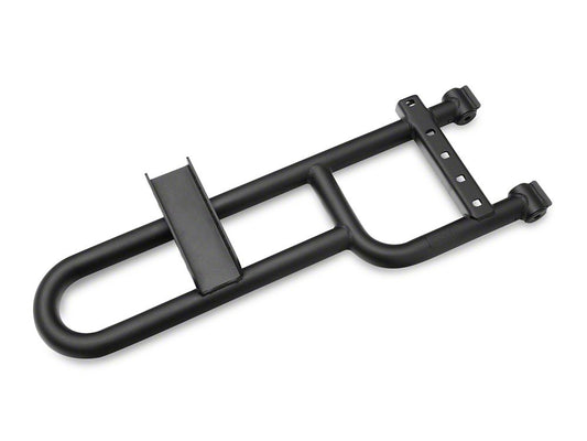 Jeep Licensed by RedRock HD Tire Carrier for OEM Tail Gate with Jeep Logo (07-18 Jeep Wrangler JK)