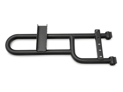 Jeep Licensed by RedRock HD Tire Carrier for OEM Tail Gate with Jeep Logo (07-18 Jeep Wrangler JK)