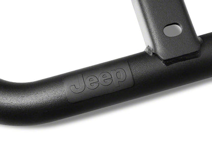 Jeep Licensed by RedRock HD Tire Carrier for OEM Tail Gate with Jeep Logo (07-18 Jeep Wrangler JK)