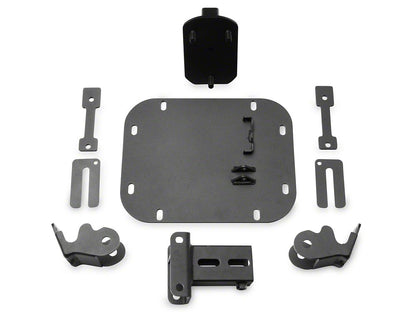 Jeep Licensed by RedRock HD Tire Carrier for OEM Tail Gate with Jeep Logo (07-18 Jeep Wrangler JK)