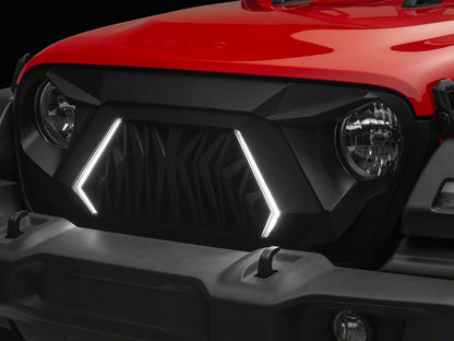 RedRock V2 Goliath Grille with LED DRL (18-25 Jeep Wrangler JL w/o TrailCam)