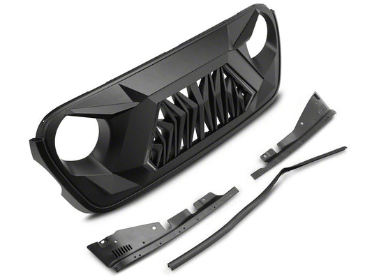 RedRock V2 Goliath Grille with LED DRL (18-25 Jeep Wrangler JL w/o TrailCam)
